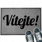 TabPrint Lábtörlő Bejárati Szürke 40X60 Monokróm Nyomtatás Üdvözlő MIX Minták ( WEJŚCIOWA 40x60 WYCIERACZKA TRWAŁA)