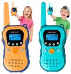 Allvo Walkie Talkie Gyerekeknek 2 Db-os Könyök Eszterga rövidhullámú adóvevő szett Nagy Hatótávolság (Z3312)