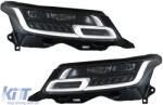 KITT Specials LED első lámpa Land Rover Range Sport L494 (2013-2017) modellekhez, dinamikus irányjelző, 2018-as dizájn, Matrix kinézet (HLRRSL494FL)