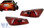 KITT Hátsó lámpák Full LED LEXUS IS XE20 (2006-2012) fénycső Facelift New XE30 piros áttetsző (TLLXISXE20RC)