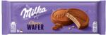Milka Choco Wafer alpesi tejcsokoládéval bevont ostya kakaós töltelékkel 150g