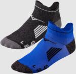 Mizuno Act Train Mid futózokni (2 pár) - Black/Turkish Sea (J2GX1055Z92_S) Zokniméret: S - 34-37