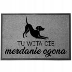 TabPrint Lábtörlő Bejárati Monokróm 40X60 Nyomtatás Divatos Stílus Ajándék Dekoráció (WYCIERACZKA SZARA MOCNA STYL TRWAŁA MONOCHROM)