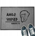 TabPrint Lábtörlő 40X60 Monokróm Bemeneti Személyre Szabott Cím MIX Wz (WEJŚCIOWA 40x60 TRWAŁA WYCIERACZKA )