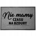 TabPrint Lábtörlő Bejárati Szürke Otthoni Dekorációs Ajándék 60X40cm (WYCIERACZKA BZDURY SZARA)