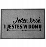 TabPrint Lábtörlő Bejárati Szürke Otthoni Dekoratív Ajándék Egy Lépésben 60X40cm (WYCIERACZKA JEDEN KROK SZARA)