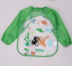 SuperBaby Baveta impermeabila cu manecute lungi - Under the sea (5907617978096) Bavata