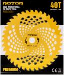 ROTOR Disc motocoasa premium cu dinti vidia 40T, 255x25, 4x1, 5 mm Rotor (17531)