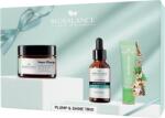 BIOBALANCE Set Trio Plump&Shine Crema Super Plump 50ml + Super Serum Hyaluronic 3D 30ml + Balsam de Buze Mint Lemonade 10ml