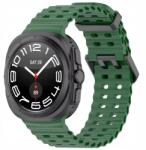 TECHLO Hope Szíj Samsung Galaxy Watch Ultra 47mm készülékhez Sötétzöld