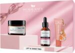 BIOBALANCE Set Trio Lift&Shine Crema Super Lift 50ml + Super Serum Collagen-Vitamin C 30ml + Balsam de Buze Coco Vanillia 10ml