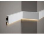 Mardom Decor Brau perete cu canal LED QL019 80 mm