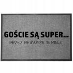 TabPrint Lábtörlő Egyszínű 40X60 Stílus Dekoráció Nyomtatás Divatos Ajándék (WYCIERACZKA STYL TRWAŁA SZARA MOCNA MONOCHROM)