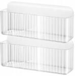 EdiBazzar Ecsetrendező Szerszámosláda Sminktároló Szett 2db-os (Organizer Pojemnik Na Pędzle Do Makijażu)