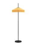 Nova Luce Lampadar cu abajur din catifea si franjuri galben mustar VELVY (NVL-9061131)