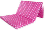 MyKids Saltea Pliabila copii MyKids Pink Stars Spuma Poliuretanica - shop-doa Saltea bebelusi