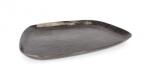 Bizzotto Tava decorativa aluminiu gri antracit 30x28x2.5 cm (0184284X) Tava
