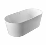 QBUILDING Cada freestanding ovala din acril MINERVA 160*75cm
