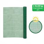 Strend Pro Plasa de umbrire legume, HDPE, UV, 30 g/mp, grad de umbrire 30%, verde, 1.5x25 m, Strend Pro (218159)