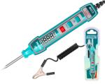 Total Tester tensiune TOTAL DC 1-100V, afisaj digital, cablu 2.7 m, lanterna, iluminare display (THTS41001)