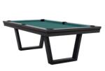 RASSON Masă de biliard / masă de dining, Rasson Madrid, Gri, 8 ft. Simonis 760 blue green (55.144.08.2.10)