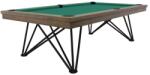 RASSON Masă de biliard / masă de dining, Dauphine, stejarțargintiu, 7 ft. Simonis 860 yellow green (55.130.07.1.14)