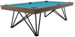 RASSON Masă de biliard / masă de dining, Dauphine, stejarțargintiu, 7 ft. Simonis 860 tournament blue (55.130.07.1.18)