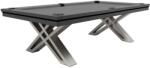 RASSON Masă de biliard / masă de dining, Pierce, 8 ft. , Nuc Club Cloth gray (55.135.08.5.4)