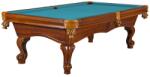 Dynamic Masã de biliard York, 8 ft, maro antic Simonis 860 electric blue (55.146.08.1.15)