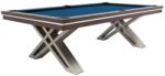 RASSON Masă de biliard / masă de dining, Pierce, 8 ft, nuc Simonis 860 royal blue (55.135.08.1.17)
