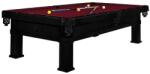 Dynamic Masă de biliard, Biliard, Bern, 8 ft. , Negru Simonis 760 burgundy (55.056.08.5.12)