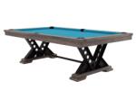 RASSON Masã de biliard, Pool, Rasson Vienna, 8 ft, Silver Mist Simonis 860 tournament blue (55.141.08.1.18)