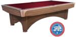 Dynamic Masã de biliard, Dynamic III, Modern Brown, 8 ft. Simonis 760 burgundy (55.100.08.4.7)