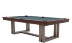 RASSON Masă de biliard / masă de dining, Rasson Trillium, 8 ft, nuc, Simonis 860 powder blue (55.140.08.1.15)