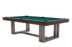 RASSON Masă de biliard / masă de dining, Rasson Trillium, 8 ft, nuc, Simonis 860 blue green (55.140.08.1.12)
