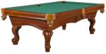 Dynamic Masã de biliard York, 8 ft, maro antic Club Cloth yellow green (55.146.08.1)