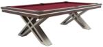 RASSON Masă de biliard / masă de dining, Pierce, 8 ft, nuc Simonis 860 burgundy (55.135.08.1.22)