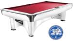 Dynamic Masa de biliard Dynamic III, alb lucios, Pool, 9 ft Simonis 860 red (55.100.09.3.10)