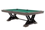 RASSON Masã de biliard, Pool, Rasson Vienna, 8 ft, Silver Mist Simonis 760 yellow green (55.141.08.1.7)