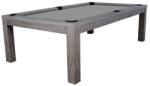 RASSON Masă de biliard / masă de dining, Rasson Penelope II, 8ft. argintiu, cu blat de masă inclusă Simonis 760 gray (55.132.08.1.19)