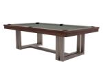 RASSON Masă de biliard / masă de dining, Rasson Trillium, 8 ft, nuc, Simonis 760 gray (55.140.08.1.19)