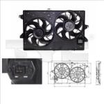 TYC Ventilator, radiator TYC 810-0007 (810-0007)