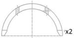 FAI AutoParts Saiba distantier, arbore cotit FAI AutoParts BT3001-STD (BT3001-STD)