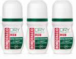 Borotalco - Deodorant Roll-on Borotalco Men Original, 50 ml 3 x 50 ml