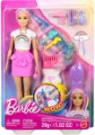 Mattel Papusa cu accesorii pentru par, Barbie, Rainbow Sparkle Hair, JJP07 Papusa Barbie