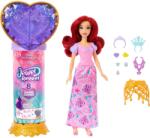 Barbie Papusa cu accesorii surpriza, Disney Princess, Jewel Reveal, Ariel, JHL49 Papusa