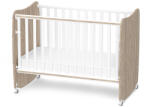 Lorelli Stars ringatható kiságy 60x120 - White / Amber - kreativjatek
