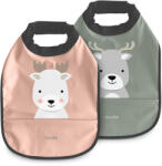Nuvita 2db-os vízálló előke - English Rose/Sage Green 4371 - kreativjatek