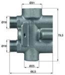 MAHLE Termostat, racire ulei MAHLE TO 9 75 (TO 9 75)