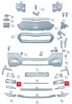 Original Vw Group Grilă decorativă pentru proiectorul de ceață ORIGINAL VW GROUP 5E3807069ERYP (5E3807069ERYP)